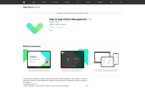 ‎Sign In App Visitor Management on the App Store