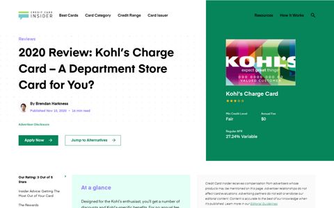 2020 Review: Kohl's Charge Card - A Department Store Card ...