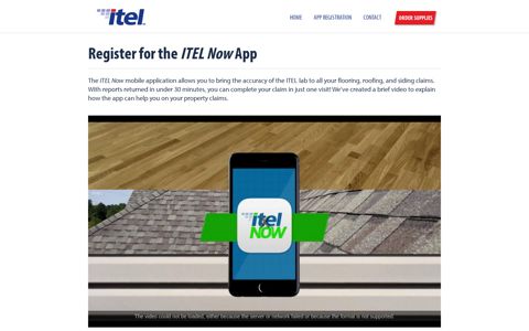 Register for the ITEL Now App - ITEL