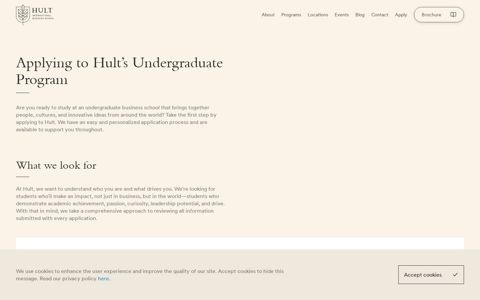 How to Apply | Hult International Business School