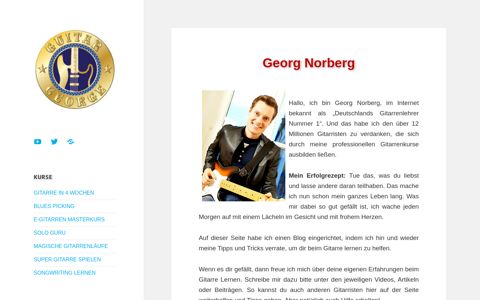 Georg Norberg – Georg Norberg's Gitarrenblog - Guitargeorge