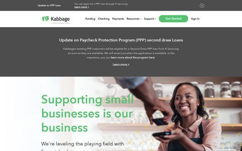 Kabbage: Small Business Funding Options Up To $250000