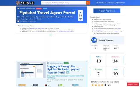 Flydubai Travel Agent Portal