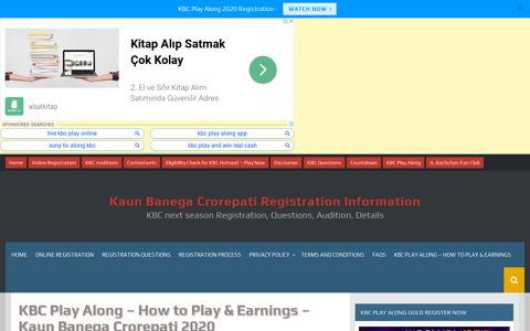 KBC Play Along – How to Play & Earnings – Kaun Banega ...