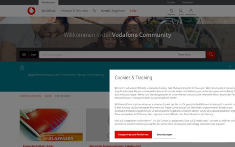 Internet-Geräte - Vodafone Community