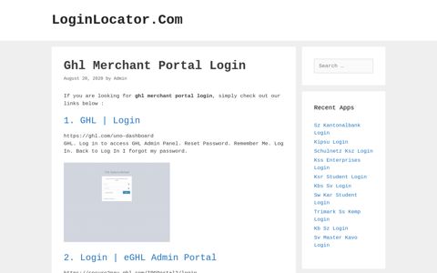 ghl merchant portal - LoginLocator.Com