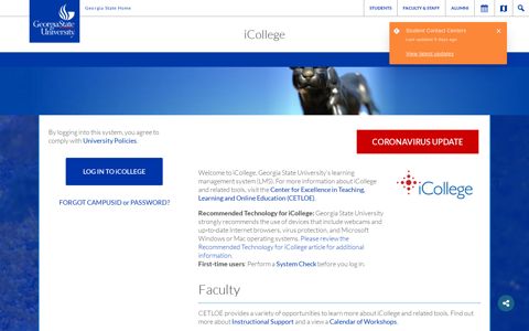 iCollege - Georgia State University