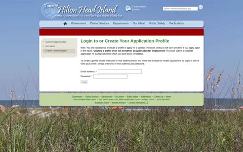 Town of Hilton Head Island Current Job Openings