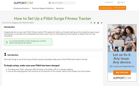 How to Set Up a Fitbit Surge Fitness Tracker - Support.com