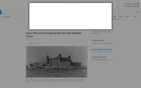 Entire Ellis Island Immigrant Records Now Available Online ...