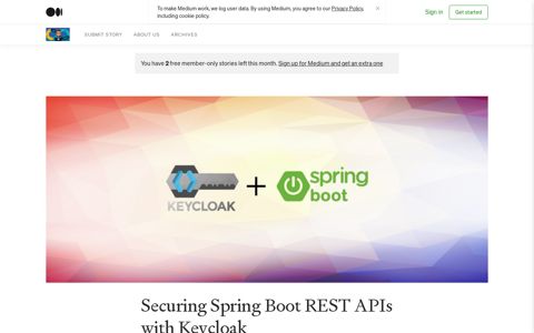Securing Spring Boot REST APIs with Keycloak | by Dinuth De ...