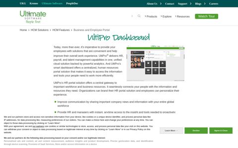 Business and Employee Portal - Mobile HR Software | UltiPro®