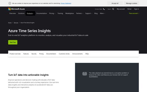 Time Series Insights | Microsoft Azure