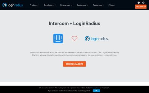 Intercom Integration | LoginRadius