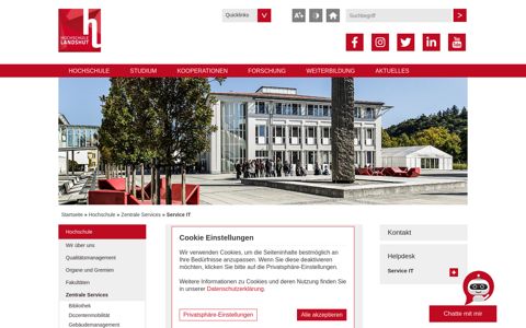 Service IT: Hochschule Landshut