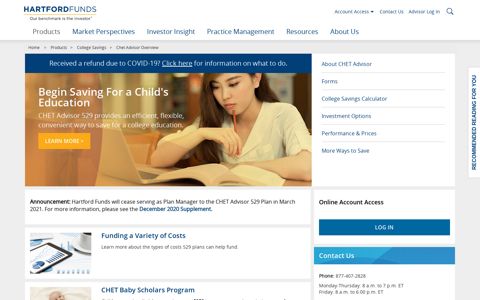 Chet Advisor Overview - Hartford Funds