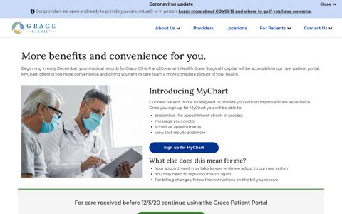 Patient Portal - Grace Health System®
