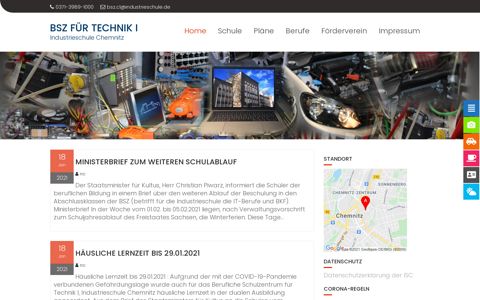 Industrieschule Chemnitz: BSZ für Technik I
