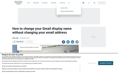 How to change your Gmail name through your settings ...
