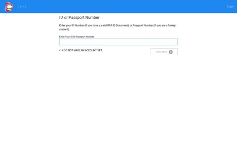 Existing Student Login