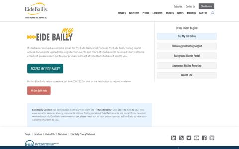 Client Access - Eide Bailly LLP
