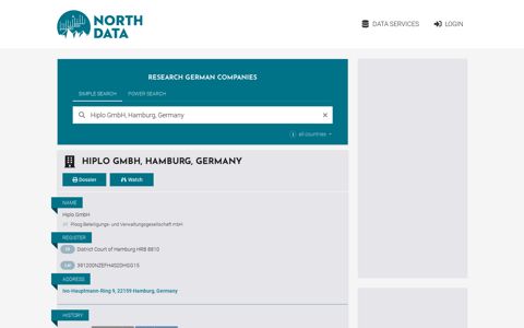 hiplo GmbH, Hamburg, Germany - North Data