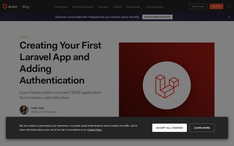 How to Create Your First Laravel App - Authentication Tutorial