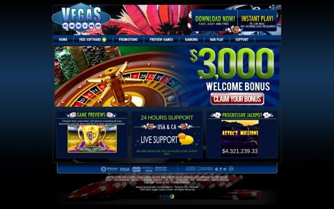 Vegas Casino Online - Las Vegas style Online Casino with ...