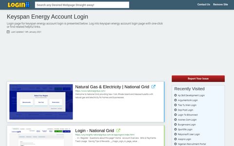 Keyspan Energy Account Login - Loginii.com