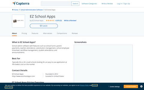 EZ School Apps Reviews and Pricing - 2020 - Capterra