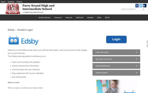Edsby – Student Login - Near North District School Board