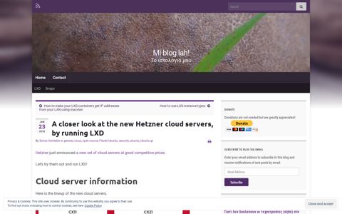 A closer look at the new Hetzner cloud servers, by running ...