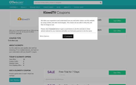 KlowdTV Coupons & Promo Codes 2020 - Offers.com