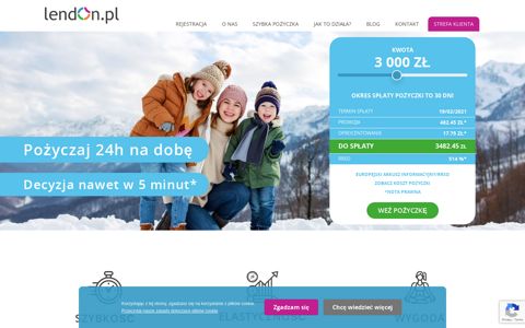 Lendon.pl: Pożyczki chwilówki