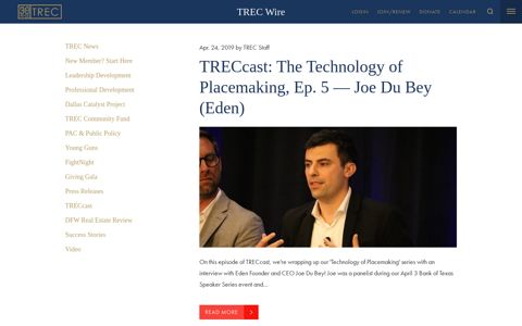 Industrious - The Real Estate Council (TREC)
