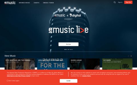 eMusic: Discover and Download Music