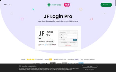 JF Login Pro - Joomla Login Module for EasySocial ...
