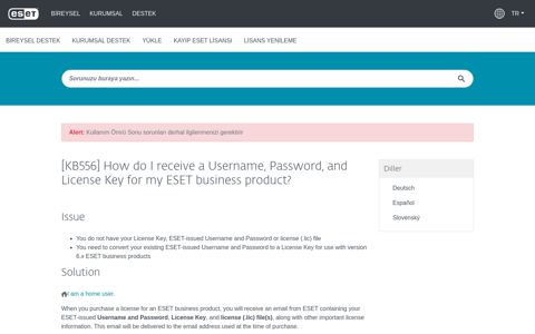 [KB556] How do I receive a Username, Password, and ...