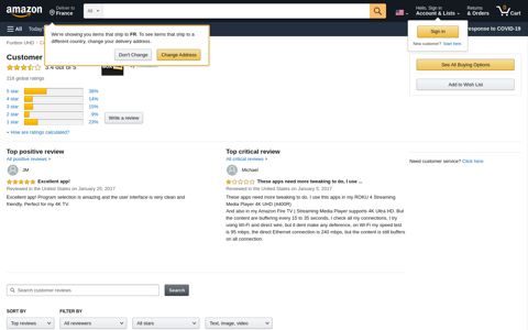 Customer reviews: Funbox UHD - Amazon.com