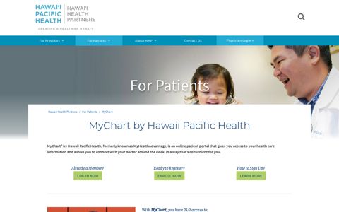 MyChart by Hawaii Pacific Health - Hawaii Health Partners