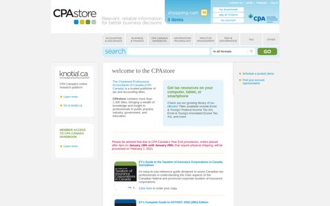 CPAstore - CPA Canada's online store offers a wealth of ...
