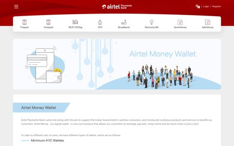 Airtel Money Wallet, Online Recharge Wallet | Airtel Payments ...
