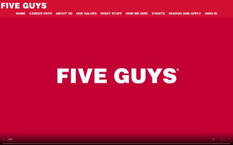 Five Guys | Careers