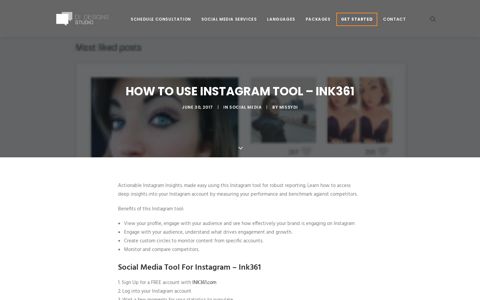 How To Use Instagram Tool – Ink361 - DI Designs Studio