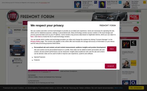 MOPAR - Connect - sonstiges - Fiat Freemont Forum