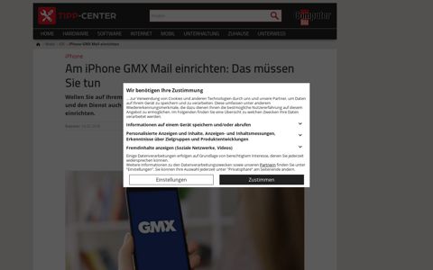 iPhone GMX Mail einrichten | TippCenter