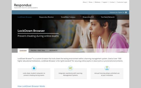LockDown Browser - Respondus