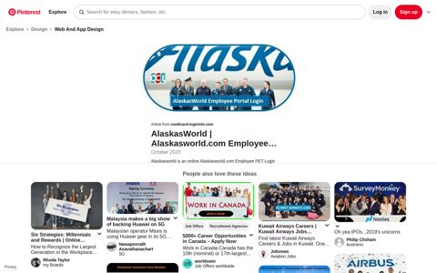 AlaskasWorld | Alaskasworld.com Employee PET Login | Fly ...