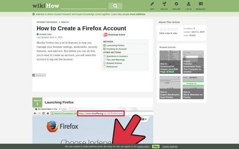 How to Create a Firefox Account: 8 Steps (with Pictures ...