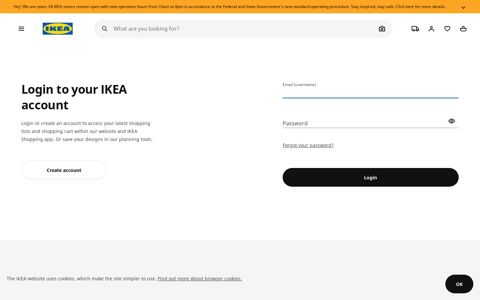 Create Profile - Ikea